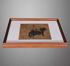 广宁书画装裱配框服务案例